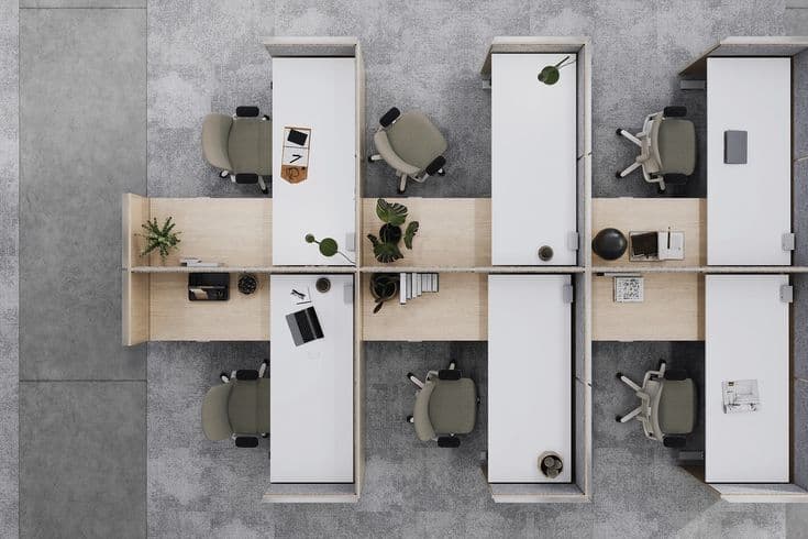 Open Plan Workstation