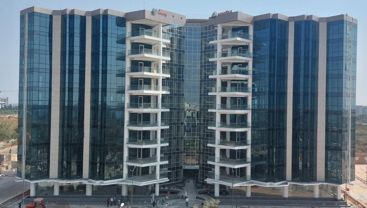 Emudhra Limited — Office Interior project by ACIPL in Devanhalli, Aerospace Park, Bangalore